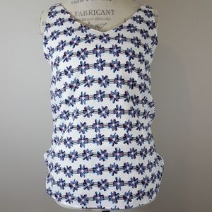 Halogen fully lined tank blouse